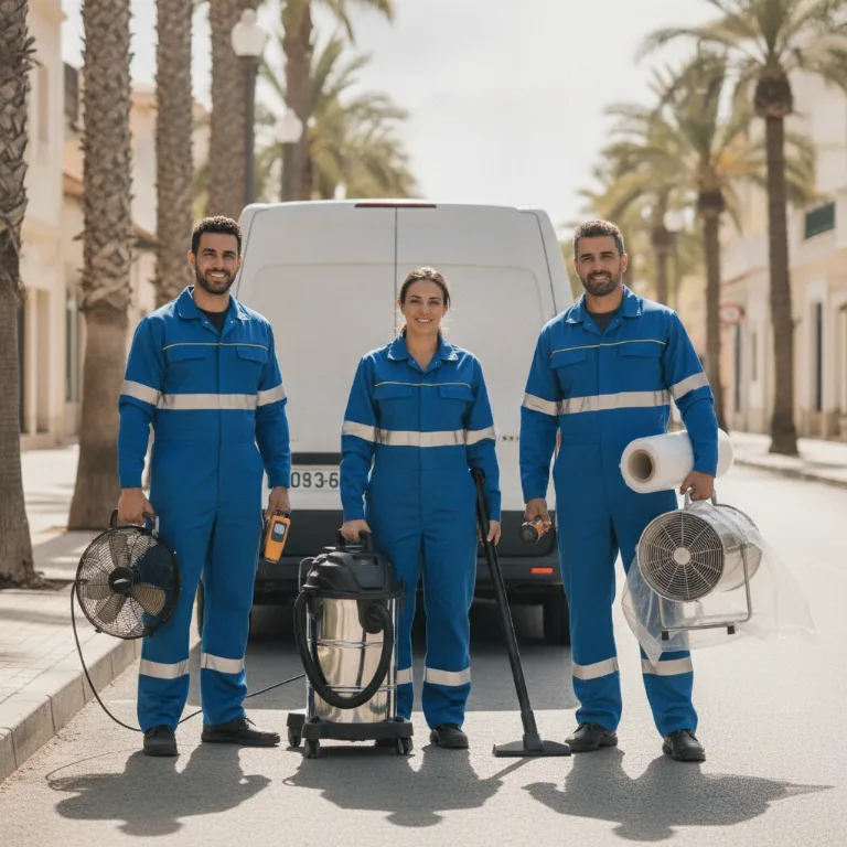 Restauración de Daños Por Agua equipo en Barbastro